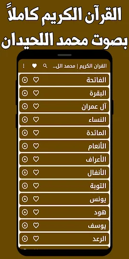 Download Quran Muhammad Al-Luhaidan Lengkap – MP3 Offline - Screenshot 9