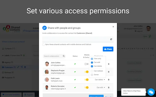 Download Shared Contacts for Gmail® Terbaru – Kelola Kontak Mudah - Screenshot 3