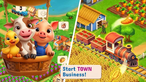 Download Solitaire Farm: TriPeaks Game Terbaru – Mainkan Gratis - Screenshot 3