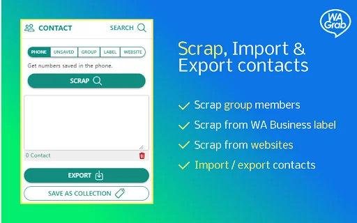 Download WAGrab Terbaru – Alat Marketing WhatsApp & Chatbot AI - Screenshot 3
