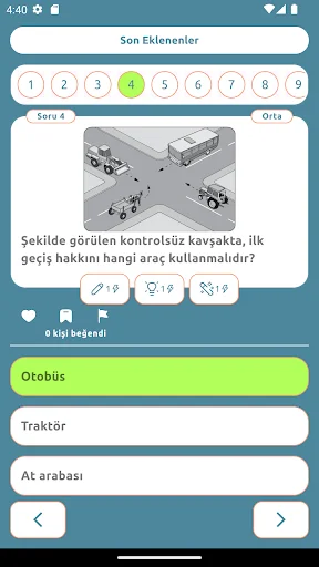 Download Ehliyet Sınav Soruları 2026 – Latihan Soal SIM Terbaru - Screenshot 5