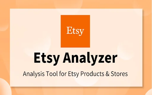 Etsy Analyzer: Analisis Data Toko & Produk Etsy Terlengkap - Screenshot 1