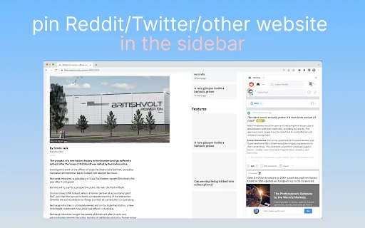 Sidebar Tabs: Buka ChatGPT & Notion di Panel Samping Chrome - Screenshot 3
