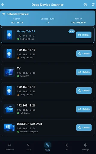 Download WiFiSet Terbaru – Analisis Jaringan WiFi & Alat Pro - Screenshot 11