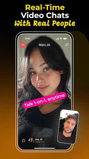 Download Lola Live Video Chat Terbaru – Obrolan 1v1 & Terjemahan - Screenshot 1