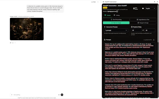 ChatGPT Automation: Auto ChatGPT Batch & Unduh Otomatis - Screenshot 1
