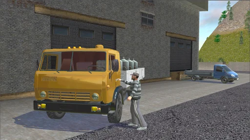 Download Hard Truck Driver Simulator 3D – Game Truk Offline - Screenshot 1