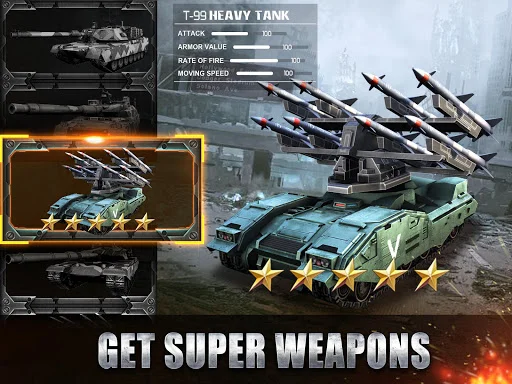Download Tank Strike Battle Online – Game Perang Tank Terbaik - Screenshot 2