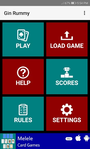 Download Gin Rummy Terbaru – Game Kartu Santai Gratis - Screenshot 1
