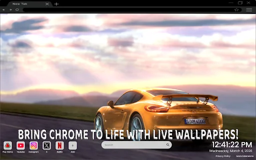 Download Porsche 911 GT3 RS Live Wallpaper Terbaru – Gratis - Screenshot 2