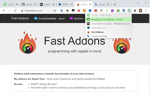 Unload Tab Terbaru – Hemat RAM & Percepat Browser Anda - Screenshot 1