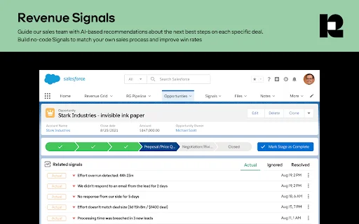 Download Revenue Grid untuk Salesforce & Gmail Terbaru - Screenshot 4