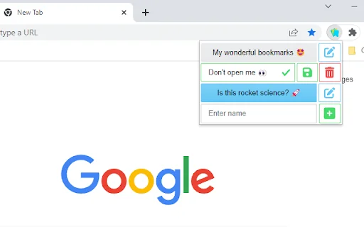 Download Bookmark Bar Switcher Terbaru – Kelola Bookmark Mudah - Screenshot 1