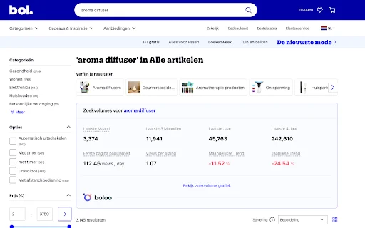 Download Boloo Buddy Terbaru – Alat Riset Produk Bol.com Gratis - Screenshot 3