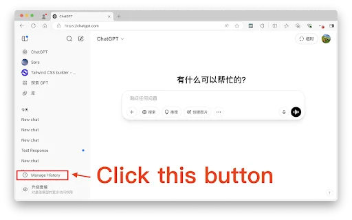 Download ChatGPT Batch Delete History Manager – Hapus Chat Cepat - Screenshot 1
