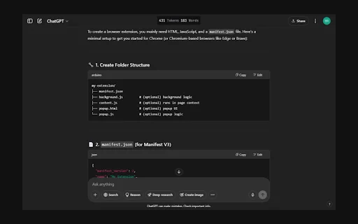 Download ChatGPT Token Counter Gratis – Pantau Token ChatGPT - Screenshot 1