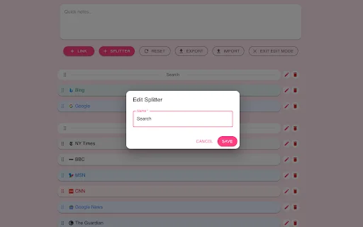 Awesome New Tab: Kustomisasi Halaman Tab Baru Anda Gratis - Screenshot 4