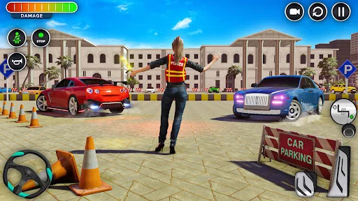 Download Car Games: City Driving School – Simulasi Mengemudi - Screenshot 24