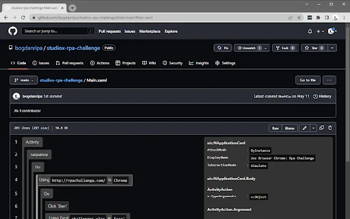 Download UiPath XAML support in GitHub – Visualisasi XAML Gratis - Screenshot 2
