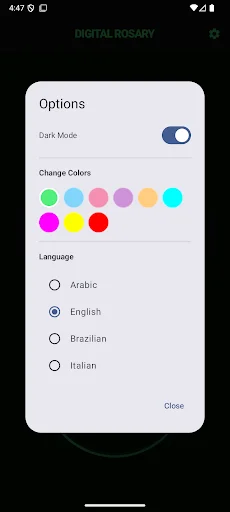 Download Digital Rosary Terbaru – Aplikasi Tasbih Digital Gratis - Screenshot 2
