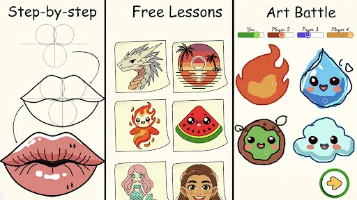 Download ArtLoop Terbaru – Belajar Menggambar Gratis & Seru - Screenshot 25