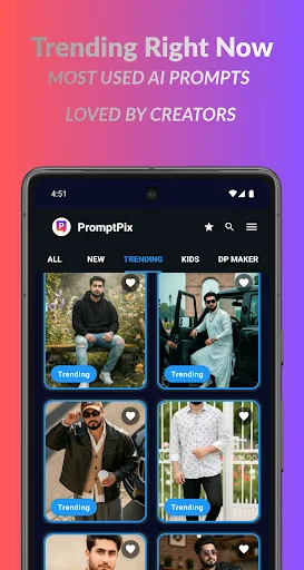 Download PromptPix AI Prompt Generator Terbaru – Buat Gambar Gratis - Screenshot 4